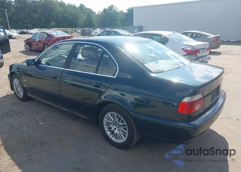 2003 BMW 530Ia z USA, uszkodzony, nr VIN WBADT63403CK35606